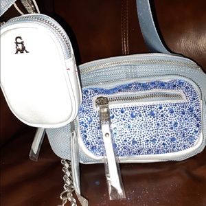 Rhinestone purse by Steve Madden
